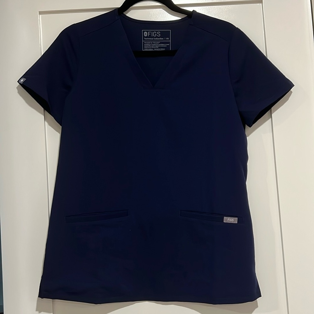 Figs Casma Scrub Top